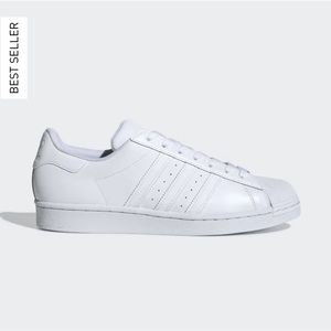 Adidas Superstar White Shoes Mens Size 11 Like New